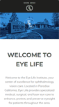 Mobile Screenshot of eyelife.net