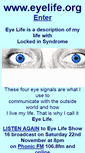Mobile Screenshot of eyelife.org